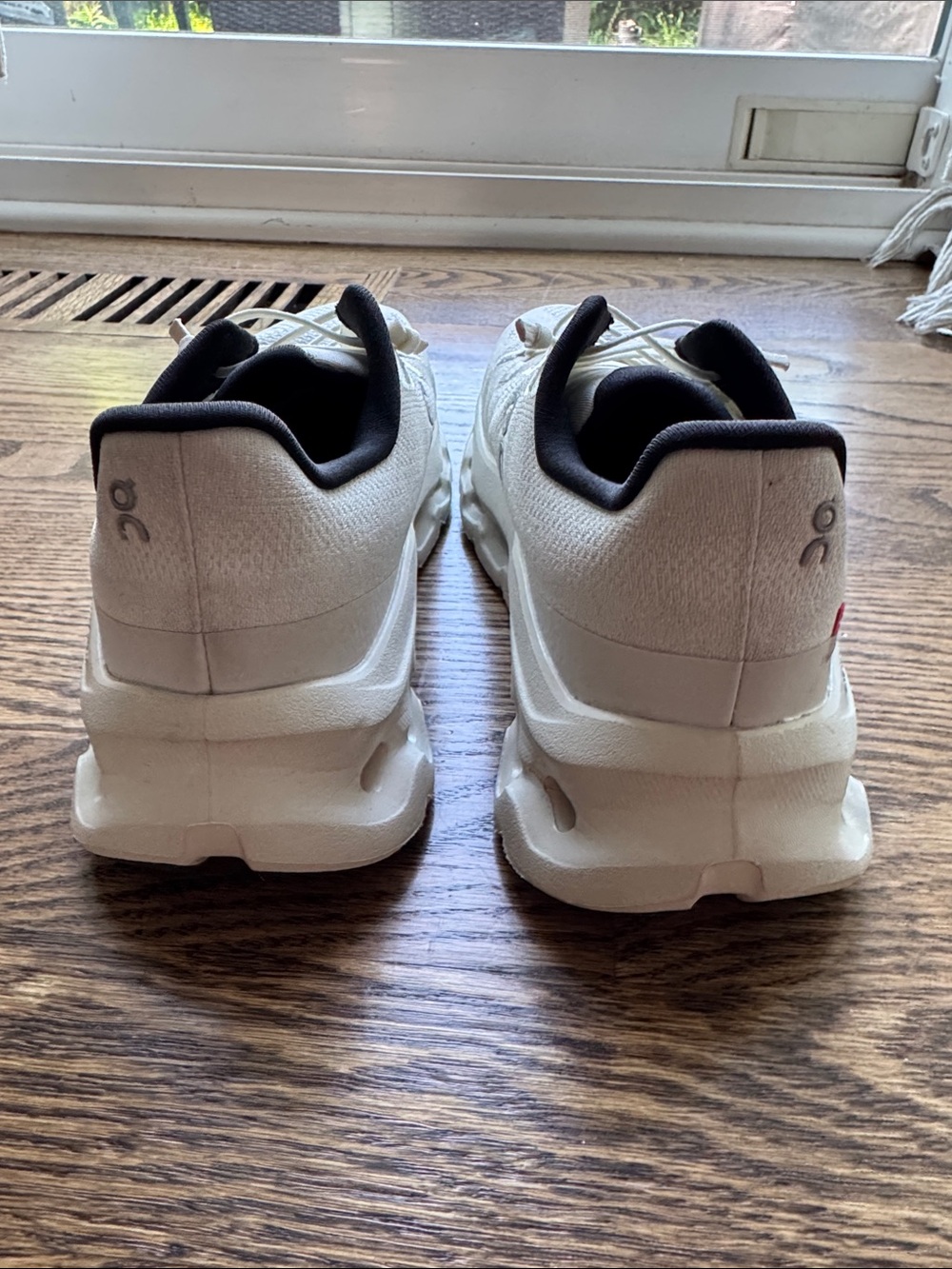 On Cloudtilt Running White and Black Sneakers - worn once - Picture 3 of 10